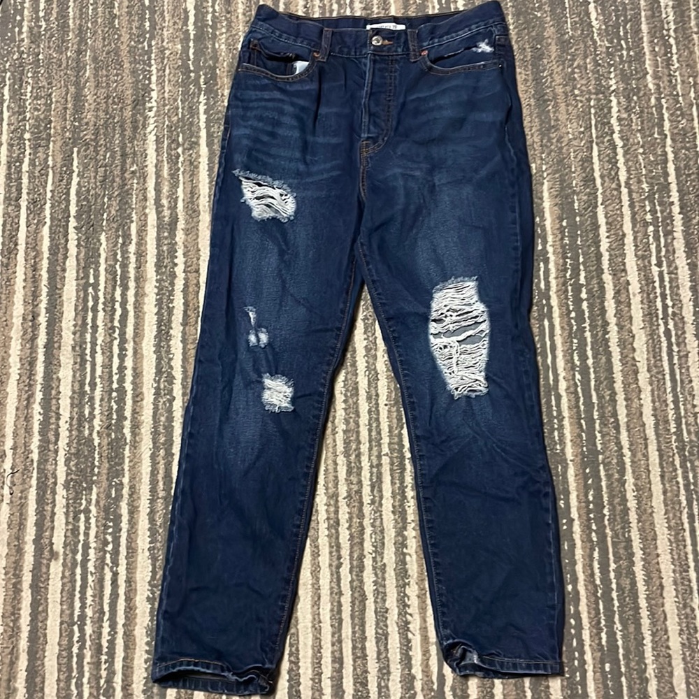 Blue Mom Jeans